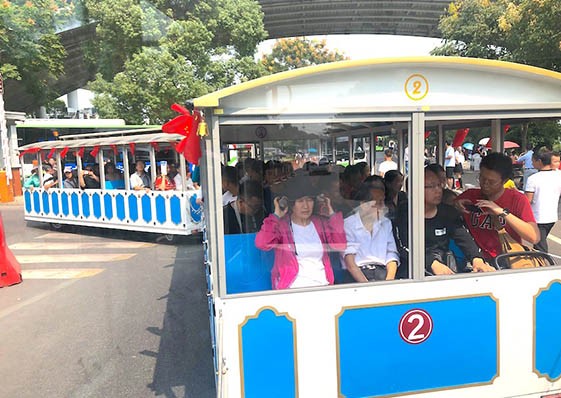 景區燃油觀光小火車